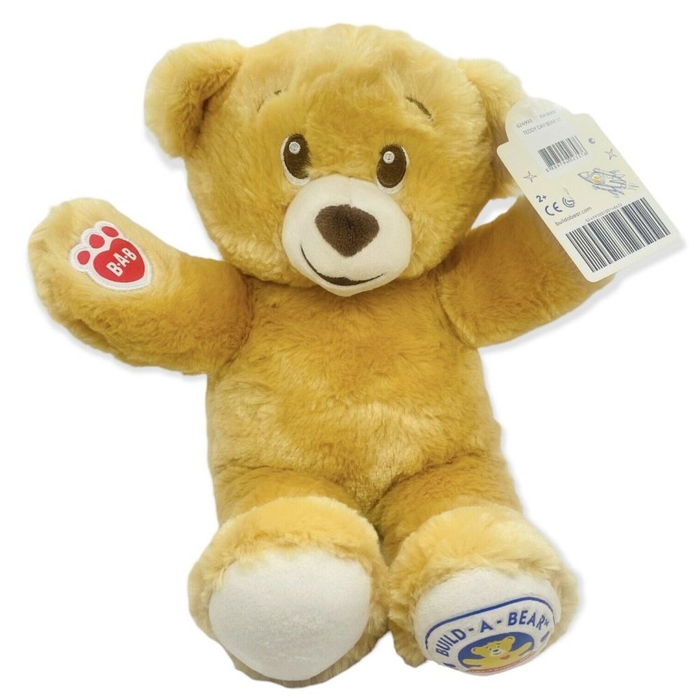 BAB Build A Bear National Teddy Day 2017 15" Plush Limited Edition NWT